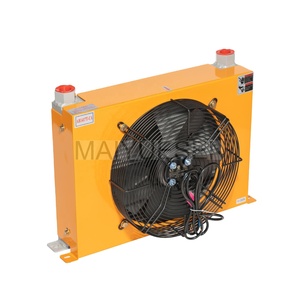 Enfriador de aceite hidráulico HM con motor de ventilador DC12V Intercambiador de calor de alta calidad en stock - Product Image 4