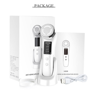 Masseur facial en forme de V à LED portable pour usage domestique avec <span class=keywords><strong>micro</strong></span>-<span class=keywords><strong>courant</strong></span> pour <span class=keywords><strong>lifting</strong></span> du visage - Product Image 3