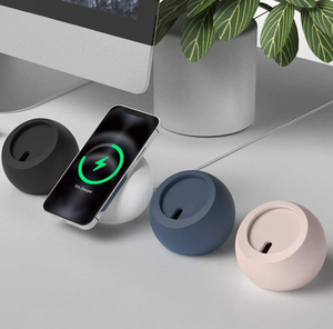 Supporto per <span class=keywords><strong>telefono</strong></span> con presa d'aria per montaggio su auto con ricarica Wireless magnetica dal design semplice e bello <span class=keywords><strong>gestione</strong></span> dei cavi compatibile - Product Image 5