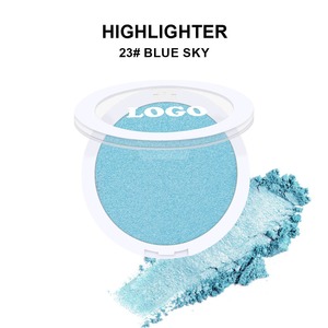 Paleta de un solo color Resaltador en polvo prensado Maquillaje vegano de alta calidad con su propio logotipo <span class=keywords><strong>Bronceador</strong></span> y Resaltadores - Product Image 5