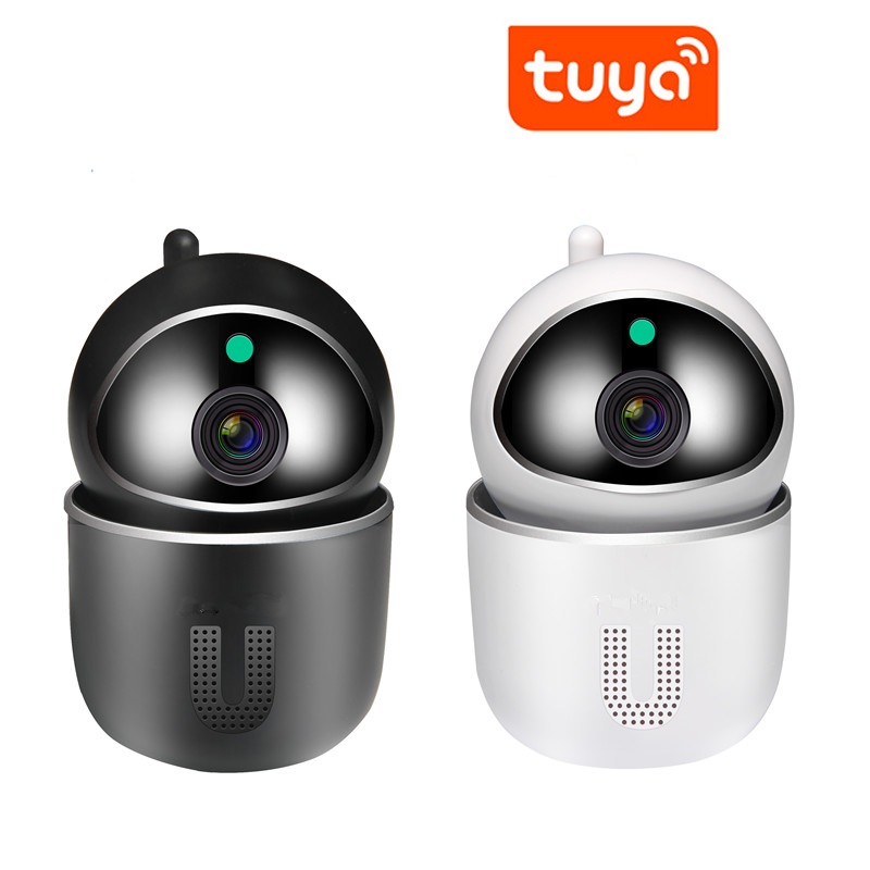 1080P Tuya Автоматическая IP камера слежения Домашняя безопасность Крытый Wifi наблюдения мини смарт камеры CCTV Беспроводная
