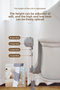 Cuna Mecedora Automática para Bebés Recién Nacidos de 0 a 12 Meses, Cuna Plegable Portátil Multifuncional con Función de Calmante para el Sueño - Product Image 4