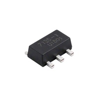 Régulateur de tension LDO HT7136-1 3.6V IC TO-243AA, régulateur linéaire fixe CMOS basse consommation avec protection contre les courts-circuits