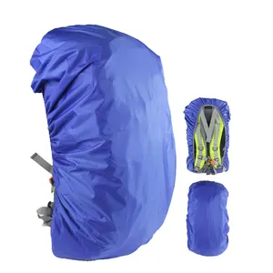 35-80L Polyester Dustproof Rainproof Reflective Bag Rain Cover Waterproof Backpack Cover