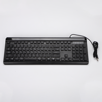 Nouveau clavier USB filaire standard à membrane avec touches chocolat, ultra-mince, plug-and-play, lettres gravées au laser, plus durable, sans clavier physique