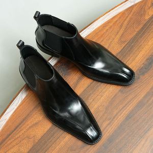 Zapatos de Vestir de Alta Gama para Hombre, Estilo Italiano, Formales, de Cuero Genuino, Hechos a Mano, Mocasines, Zapatos Oxford Formales de Negocios para Hombre - Product Image 4