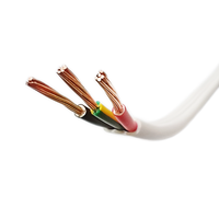 Kabel Flat TPS Twin Earth Berisolasi PVC V-90 2 Inti 3 Inti 1MM 2.5MM Tembaga Terlilit Bersertifikasi SAA untuk Kabel Listrik Bangunan