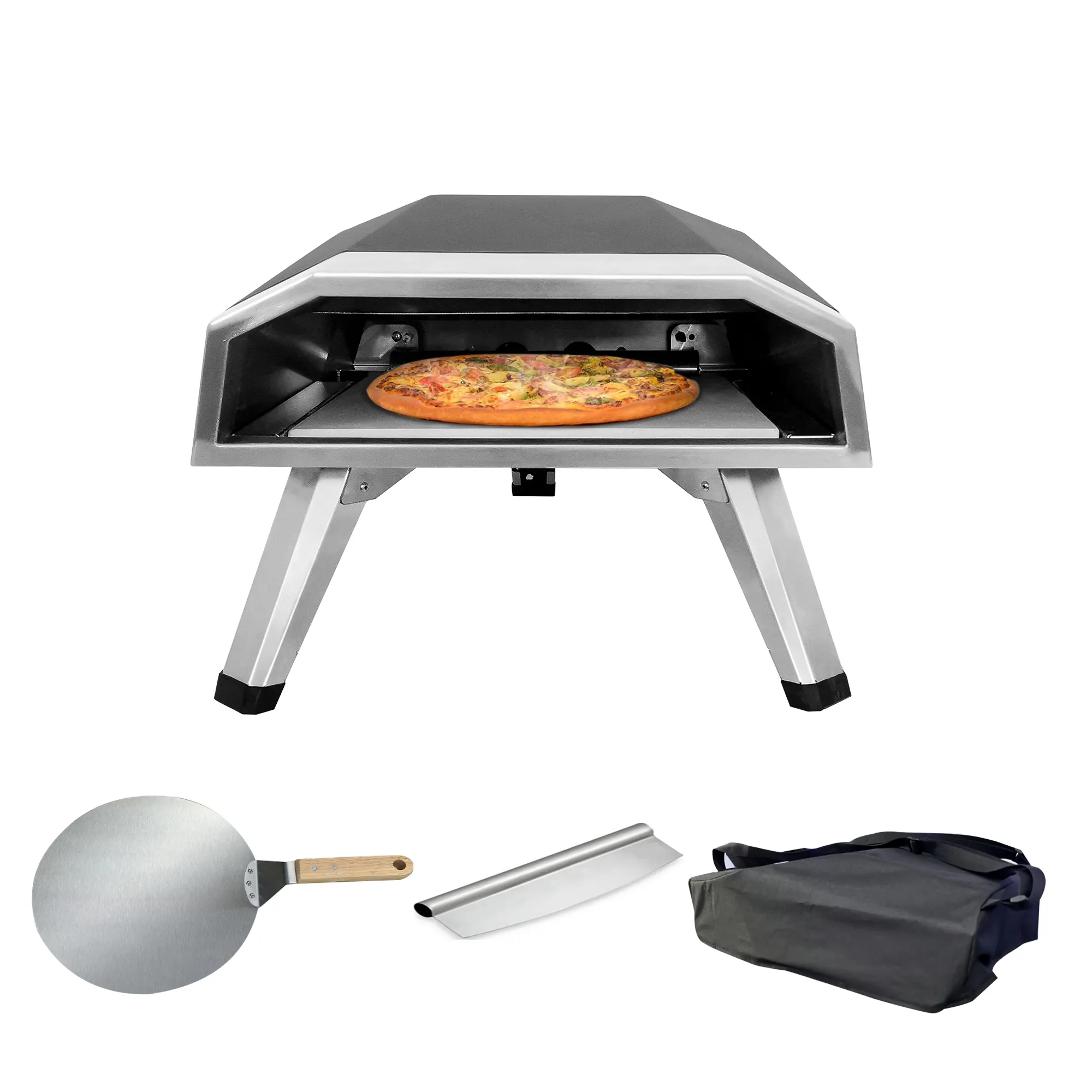 Harga Oven Pizza Gas Memasak Rumah Pizza, Oven Roti Dapur Luar Ruangan Taman Jerman