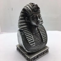 Statue de figurine égyptienne en résine, tête de faucon égyptien sculptée à la main