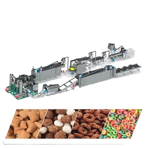 Nueva Máquina <span class=keywords><strong>de</strong></span> Alta Productividad con Pantalla Táctil para la Elaboración <span class=keywords><strong>de</strong></span> Cereales para el Desayuno, Línea <span class=keywords><strong>de</strong></span> Procesamiento <span class=keywords><strong>de</strong></span> Hojuelas <span class=keywords><strong>de</strong></span> Maíz - Product Image 1