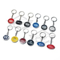 Llavero con Emblema Metálico para Autos Hyundai, Ford, Fiat, Seat, Mitsubishi, Peugeot, Mazda, Citroën, Chevrolet, Kia, Skoda, SAAB, ALFA ROMA