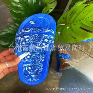 Nuevos Diseños, Hermosas Sandalias Planas Bordadas de Estilo Nacional, Sandalias de Verano con Patrón, Antideslizantes, para Playa, Mujer - Product Image 5