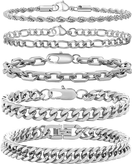 ชุดห้าชิ้นสีเงิน