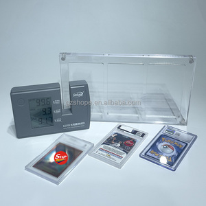 Espositore da Parete Personalizzato SHP in Acrilico per Carte Classificate PSA CGC BGS con Supporto a 1-9 Aperture Porta Carte Classificate in Plastica SGC - Product Image 3