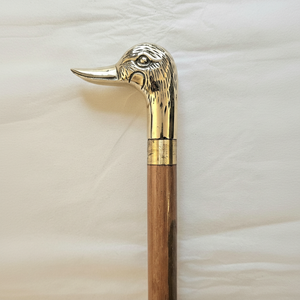 Canne de marche en laiton robuste avec poignée confortable pour les voyages, la randonnée, les personnes âgées, l'équilibre de la marche - Product Image 1