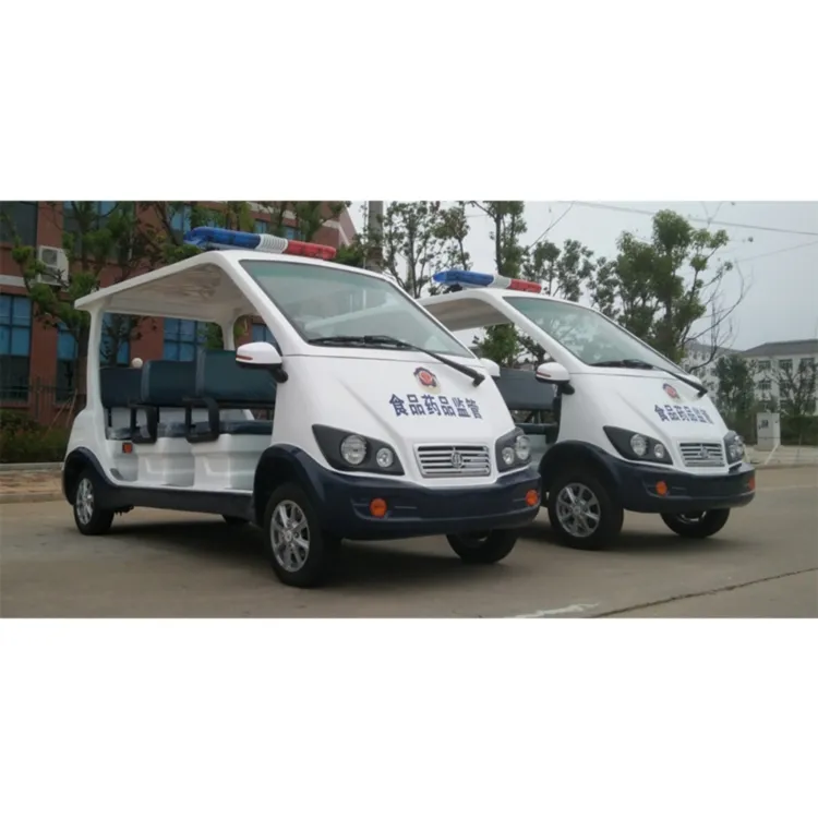 JiaLong Green Energy China Mini Small Safety Glass Car Adults 4 Wheel Electric Patrol Car