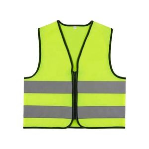 Gilet di Sicurezza Riflettente Classico SMASYS per <span class=keywords><strong>Bambini</strong></span>, Alta Visibilità <span class=keywords><strong>con</strong></span> Cerniera per Attività all'Aperto - Product Image 1
