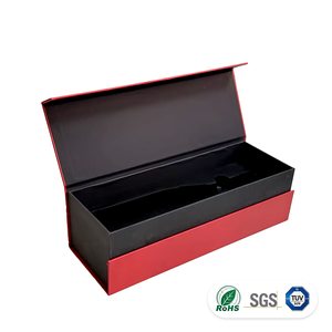 Caja de Regalo Magnética Personalizada, Caja Rígida de Cartón con Tapa Abatible, Impresión de Logotipo en Lámina Dorada, Caja de Embalaje de Lujo Blanca para Cosméticos y Joyería - Product Image 2