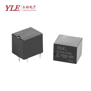 Nhà Máy Bán buôn yle yl318 điện từ 4/5P 20A Hợp Kim Bạc Epoxy PCB Power <span class=keywords><strong>Relay</strong></span> Với 250VAC/14vdc cho các ứng dụng PCB - Product Image 4