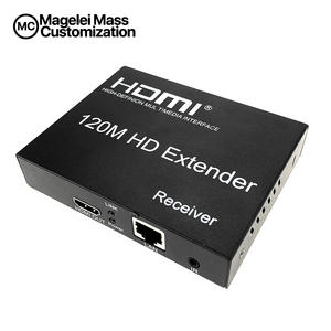 Vente en gros Full HD 1080P 3D HDMI Extender sur un seul câble Cat5e Cat6 jusqu'à 120m compatible avec Fire Stick et Blue-ray - Product Image 1