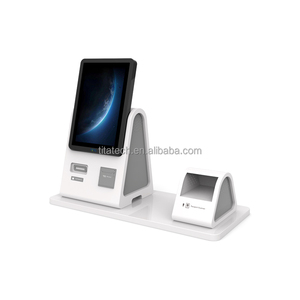 Máy Kiểm Tra Tự Phục Vụ Khách Sạn Với Bộ Phận Phân Phối Thẻ Và Máy In K80 Của Khách Hàng - Product Image 6