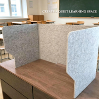 Isolation acoustique élégante et écologique en fibre de polyester 100 % ignifuge pour salles d'école, bureaux, salles de conférence et hôtels