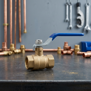 Vanne à boisseau sphérique en acier inoxydable NPT avec poignée bleue pour eau à température normale, actionnée par solénoïde, 200 psi, joint en PTFE - Product Image 3
