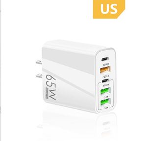 Popular PD 65W5V 3A US Standard PD+3USB Multi Port <b>Adapter</b> <b>Charging</b> Head Fast <b>Charging</b> for Mobile Phone Charger - Product Image 5