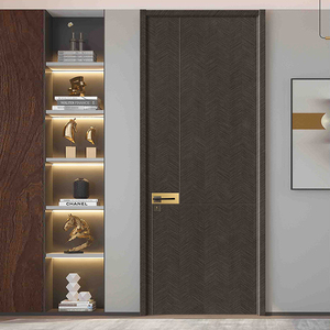 2024 Offre Spéciale complet WPC PVC laminé <span class=keywords><strong>porte</strong></span> intérieure étanche Swing <span class=keywords><strong>Style</strong></span> <span class=keywords><strong>bois</strong></span> Composite chambre <span class=keywords><strong>porte</strong></span> ouverture latérale <span class=keywords><strong>atelier</strong></span> - Product Image 6