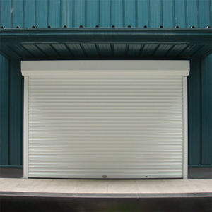 <span class=keywords><strong>Porte</strong></span> à enroulement automatique en aluminium <span class=keywords><strong>avec</strong></span> télécommande, moteur, capteur photoélectrique de sécurité anti-collision, personnalisable - Product Image 1