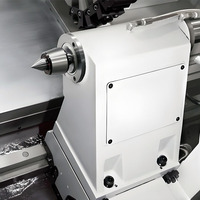 Torno CNC de Cama Inclinada TCK110Y, Precio Competitivo, Torno Horizontal de Alta Resistencia de un Solo Eje, Control GSK con Eje Y y Torreta Móvil