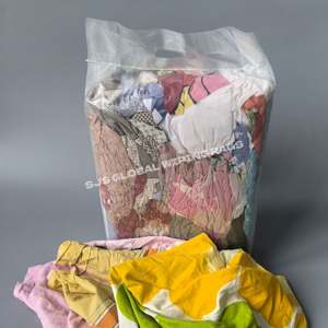 Trapos de Limpieza Industriales de Algodón 100% Reciclado de Alta Absorción, Coloridos y Mixtos para Limpieza General Marina - Product Image 1