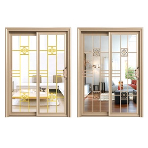 Porta Scorrevole in Alluminio con Vetro Basso Emissivo Design <span class=keywords><strong>Porte</strong></span> Scorrevoli in Vetro per <span class=keywords><strong>Balcone</strong></span> - Product Image 4