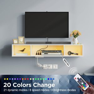 Modular Furniture Modern <strong>TV</strong> Stand Cabinet Types of Wooden <strong>TV</strong> Stand <strong>Wall</strong> <strong>Unit</strong> with LED Cabinet Furniture - Product Image 6