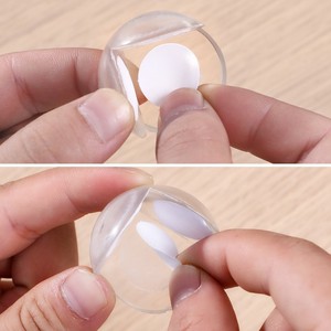 Child Proof Corner Protectors Plastic Thickened Spherical Covers For Furniture Tables Chairs Cabinets Range Hoods - Product Image 4