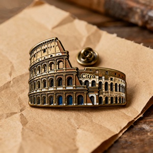 Citra Pins personalizables Recuerdos corporativos Premium Imitación moderna y antigua Estilo Coliseo <span class=keywords><strong>Romano</strong></span> - Product Image 1