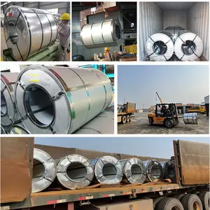 Factory Supplier Cold Dipped AiSi ASTM DX51D DX52D DX53D DX54D GI Galvanized Steel Coil From China