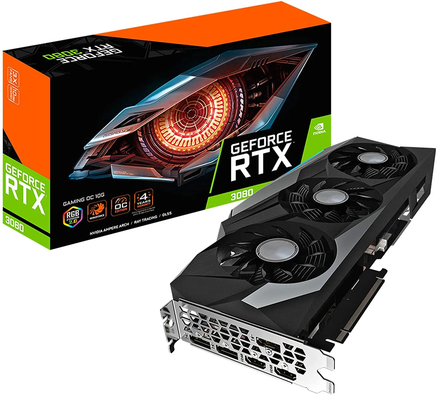 Wholesale Colorful iGame GeForce RTX 3080 10GB Vulcan OC LHR 3080ti 12GB Computer Gaming Graphics Card RTX3080 10GB