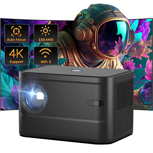 Proiettore Smart Android 4K per Home Theater, Uso Esterno, Mini Proiettore Portatile per <span class=keywords><strong>Film</strong></span> e PC - Product Image 1