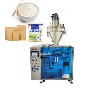 Top quality doy bag packaging table top filling small powder packing machine