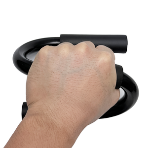 Soporte de realce en forma de S, Mango antideslizante de espuma de PVC, barra de realce de estructura resistente única para entrenamiento de fuerza - Product Image 6