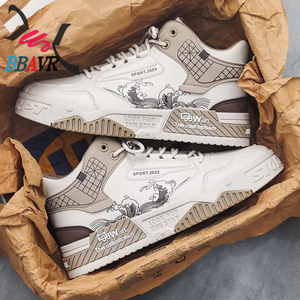 Men's Lightweight Breathable Mesh Sneakers <b>Rubber</b> Midsole <b>Rubber</b> Outsole Anti-Slippery Fashion Trend Sports Casual Walking Shoes - Product Image 4