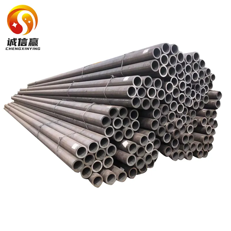 Black Painting Hot Rolled Seamless Steel Pipes As Per ASTM A106 Gr.B