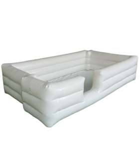 Piscina <span class=keywords><strong>de</strong></span> <span class=keywords><strong>Bolas</strong></span> Inflable Comercial Blanca, Rosa y Azul para Fiestas Infantiles, Alquiler para Eventos, Piscina <span class=keywords><strong>de</strong></span> <span class=keywords><strong>Bolas</strong></span> Inflable Blanca para Saltar y Brincar - Product Image 2
