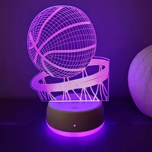 <span class=keywords><strong>Lampe</strong></span> <span class=keywords><strong>de</strong></span> nuit LED 3D colorée en forme <span class=keywords><strong>de</strong></span> <span class=keywords><strong>ballon</strong></span> <span class=keywords><strong>de</strong></span> <span class=keywords><strong>basket</strong></span>, <span class=keywords><strong>lampe</strong></span> <span class=keywords><strong>de</strong></span> <span class=keywords><strong>chevet</strong></span> <span class=keywords><strong>de</strong></span> bureau, décoration <span class=keywords><strong>de</strong></span> chambre à coucher, cadeau <span class=keywords><strong>de</strong></span> fête d'anniversaire - Product Image 1
