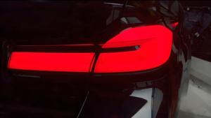 Cho BMW 5Series G30 G38 2018 2020 LED Phía Sau Đuôi Ánh Sáng Lắp Ráp Nâng Cấp Màu Đỏ 2021 Phong Cách Đuôi Ánh Sáng Phụ Kiện 520i 530i 540i 550i - Product Image 2