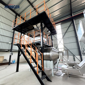 High Capacity Double Silo Large Drum Agitator <b>Mixer</b> Motor Gear for Food Tea Chemicals Mixing Customizable SUS304 220V/380V - Product Image 6