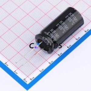 Condensateur électrolytique en aluminium à montage traversant KF471M16018*36A, D18xL36mm 470uF 20% 160V 1.036A-120kHz - Product Image 2