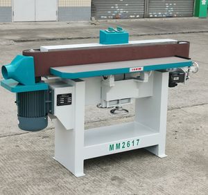 เครื่องขัดสายพานแนวตั้งสำหรับงานไม้ ขัดร่อง ขัดลบคม ขัดเงา ขัดขอบ เครื่องขัดสายพานแบบกว้าง สำหรับงานไม้เนื้อแข็ง - Product Image 5