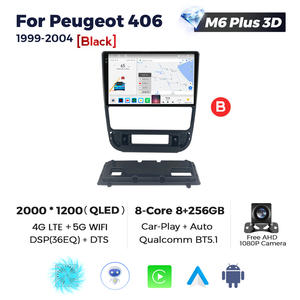 MEKEDE M6 PRO 3D android autoradio 4G LTE 8 core système <span class=keywords><strong>de</strong></span> navigation GPS 360 caméra pour <span class=keywords><strong>Peugeot</strong></span> <span class=keywords><strong>406</strong></span> 1999-2004 lecteur vidéo - Product Image 3